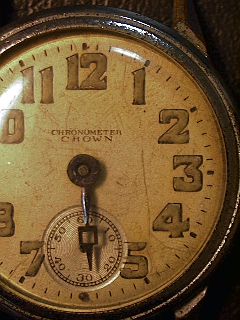 CROWN chrnometer 珍しい時計　w-140 CROWN chrnometer 珍しい時計 w-140