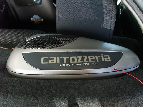 ヴィッツRSにカロッツェリア TS-X480G 装着