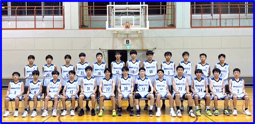 オメガ（中学生男子バスケットボール）集合写真